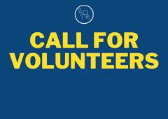 Now Open | Call for Volunteers